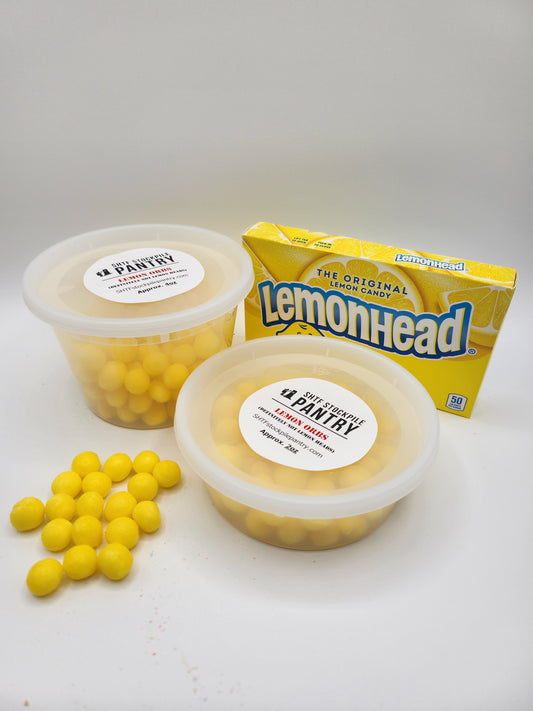 Lemon Orbs (definitely not Lemon Heads)